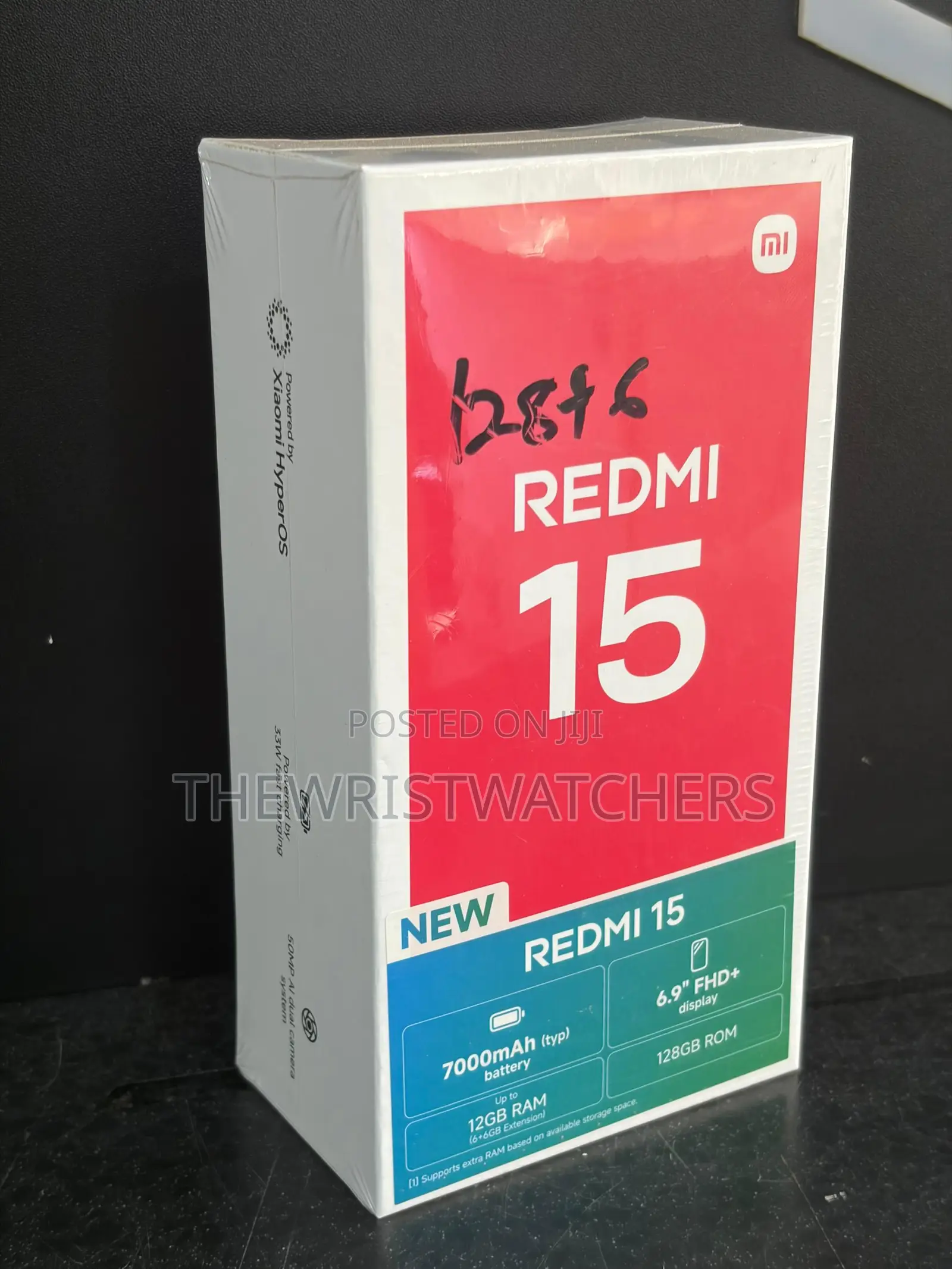 New Xiaomi Redmi 15 128 GB Black