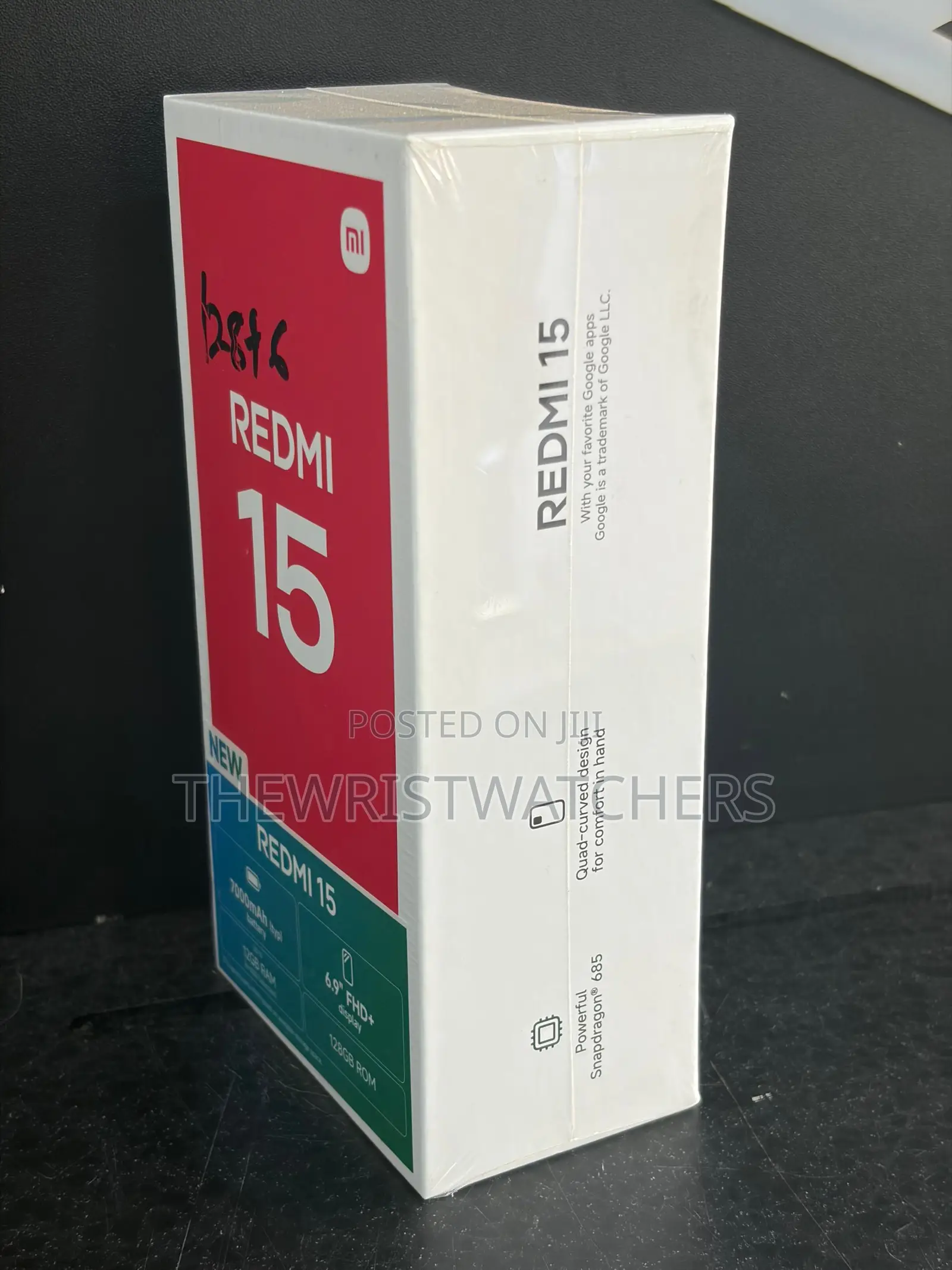 New Xiaomi Redmi 15 128 GB Black