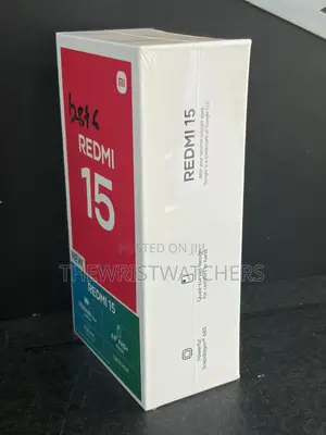 New Xiaomi Redmi 15 128 GB Black