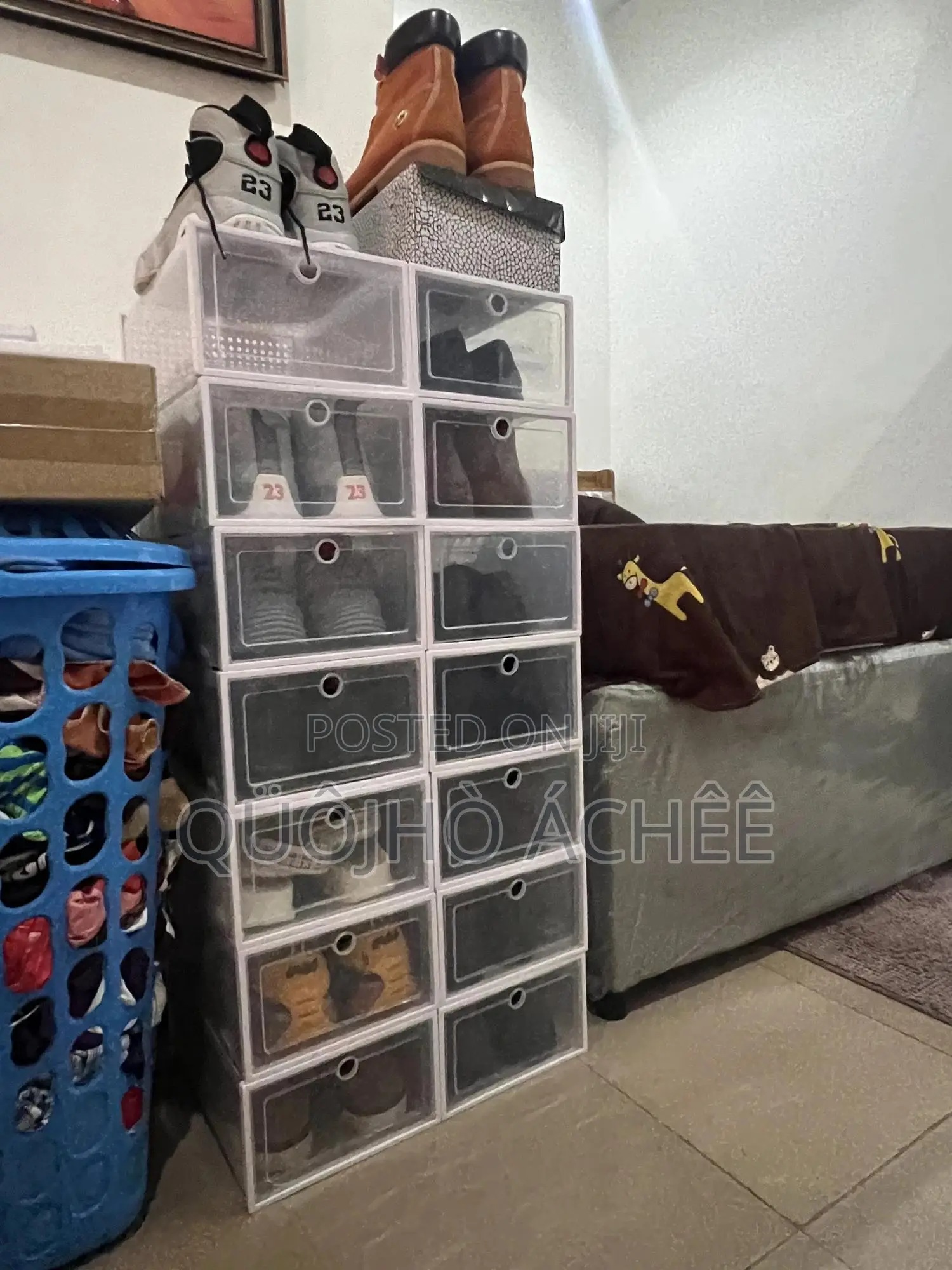 Plastic Shoe Boxes
