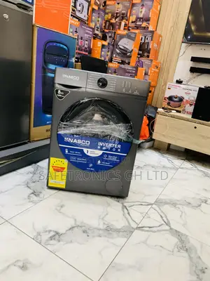 High Efficiency Nasco Full Automatic Frontload Grey 8kg Washingmachine