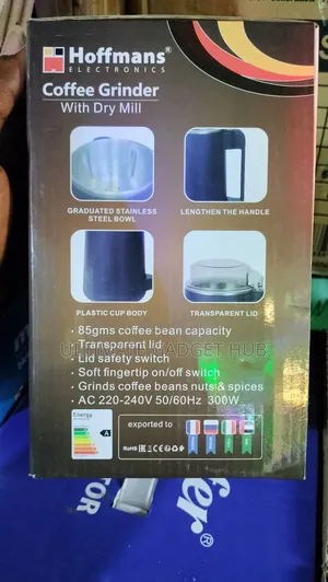 Coffee Grinder With Dry Mill