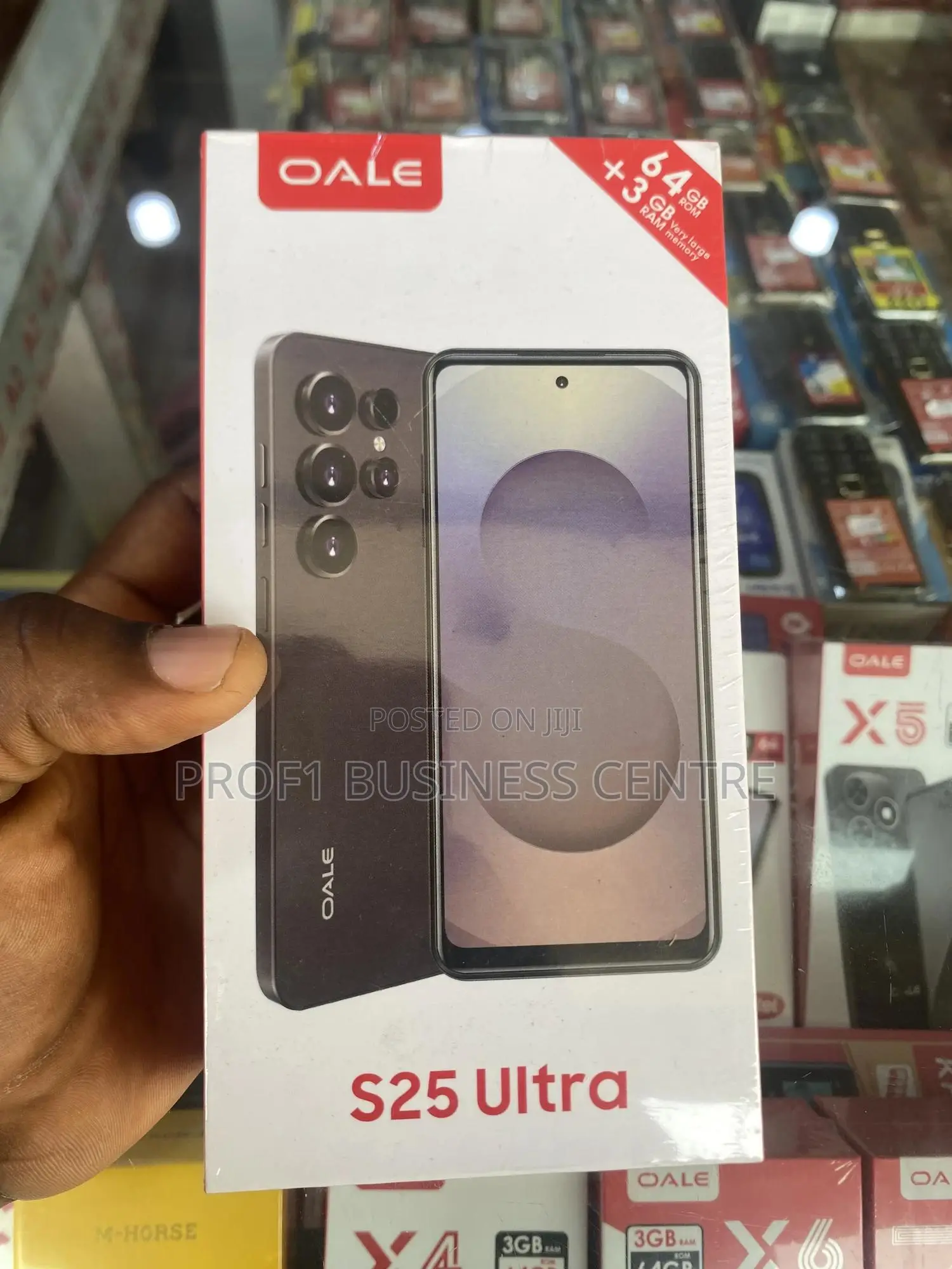 New Oale S25 Ultra 64 GB Black