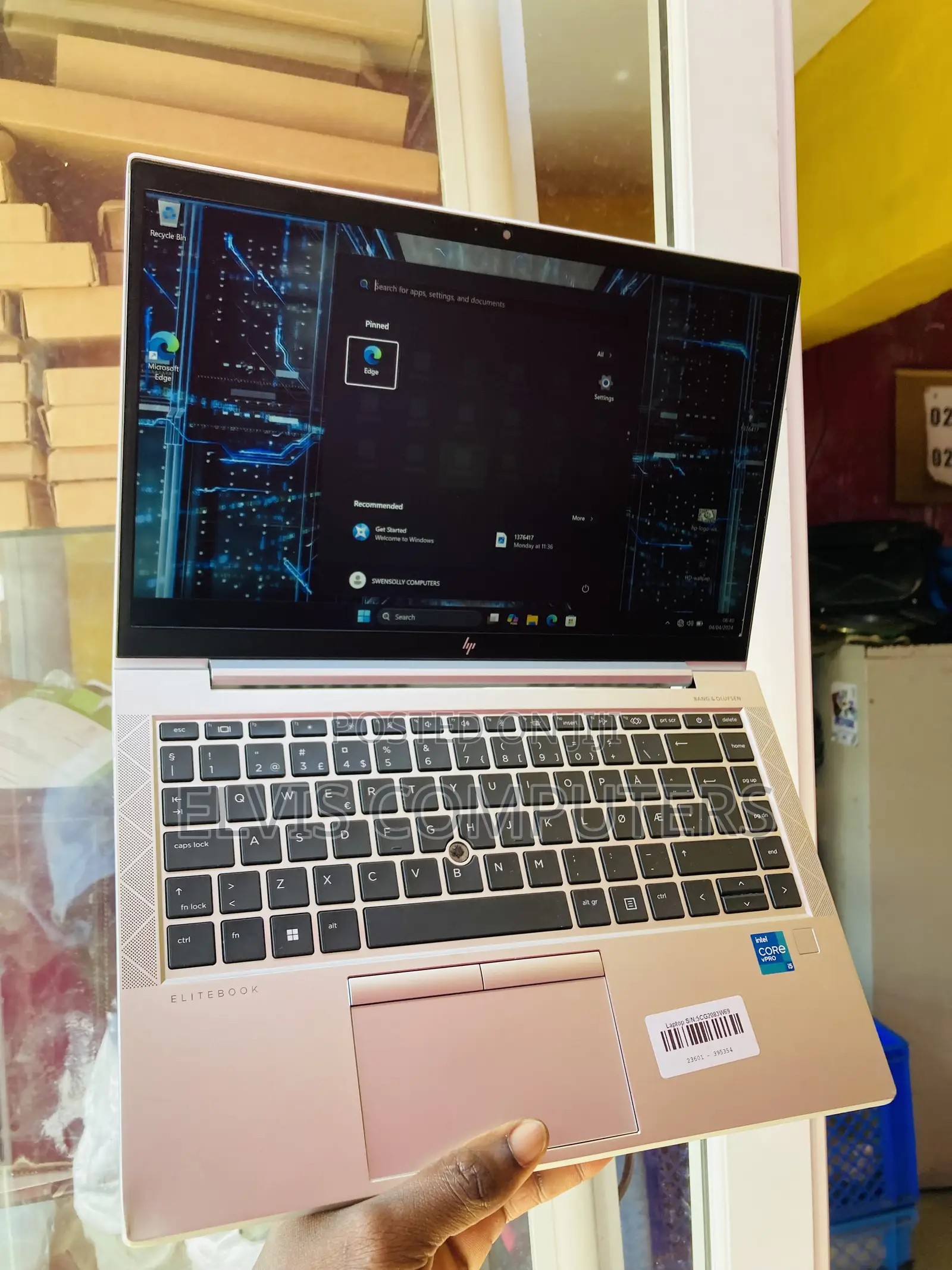 Laptop HP EliteBook 840 G8 8GB Intel Core i5 SSD 256GB