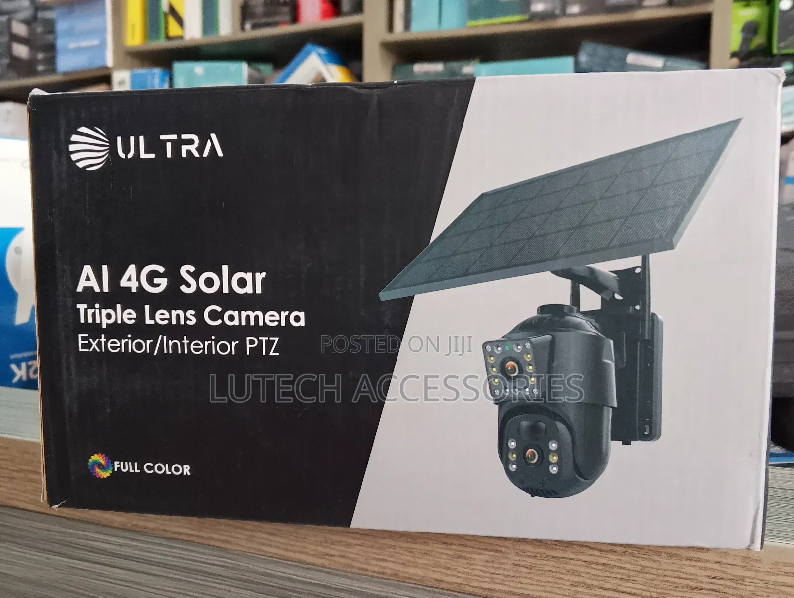 Ultra Ai Solar Triple Lens Camera Interior/Exterior PTZ