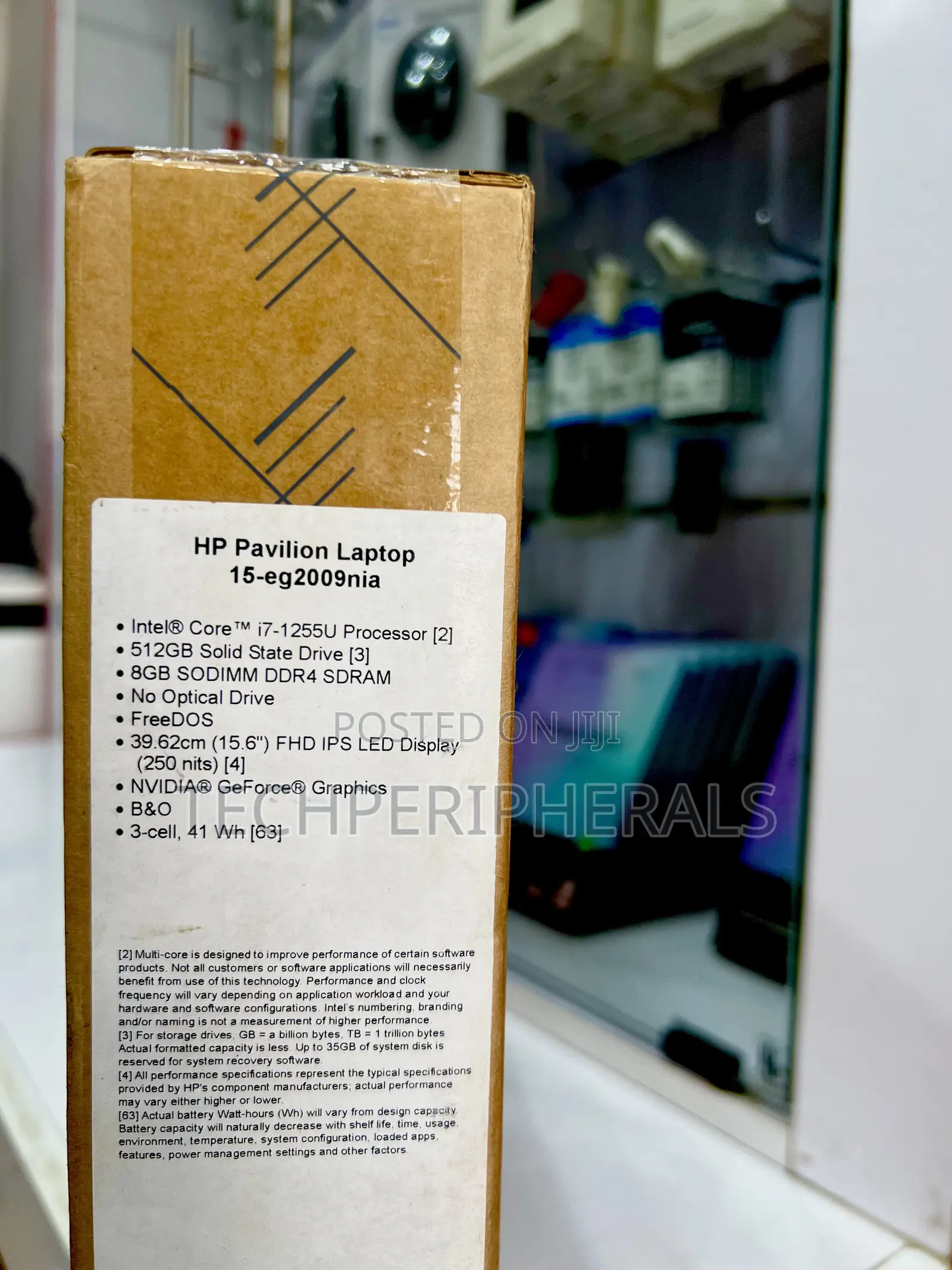 New Laptop HP Pavilion 15 8GB Intel Core i7 SSD 512GB