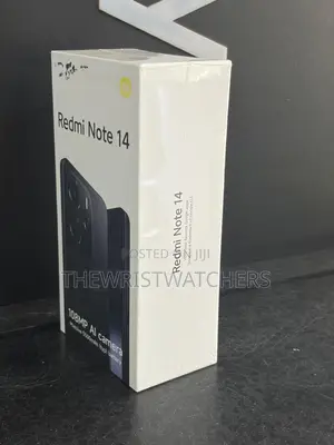 New Xiaomi Redmi Note 14 4G 128 GB Black
