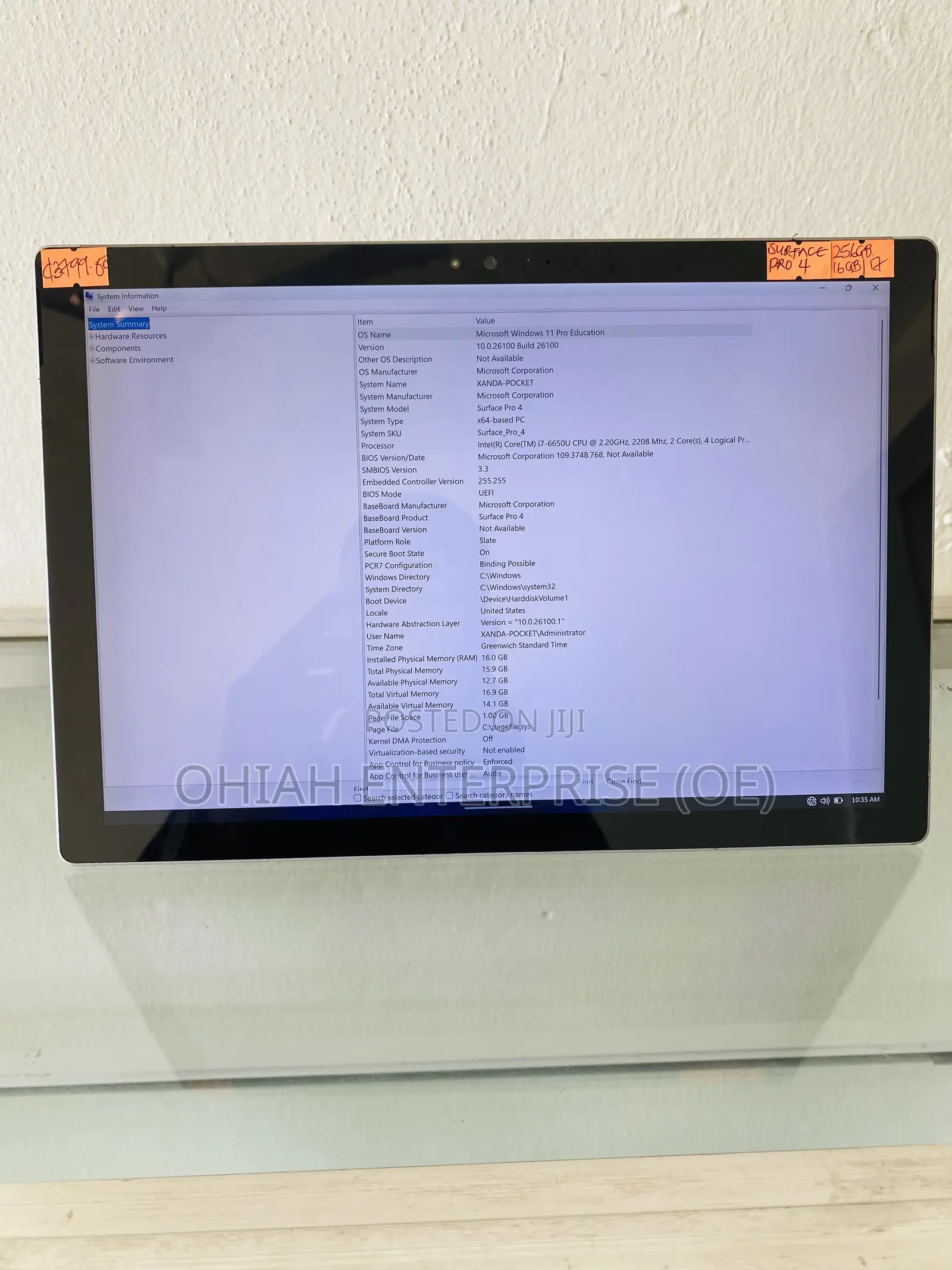 Microsoft Surface Pro 4 512 GB Silver