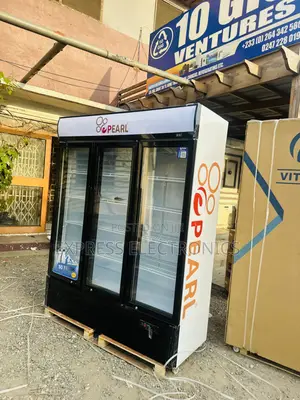 Purchase the New White Display Fridge Three Doors Pearl.