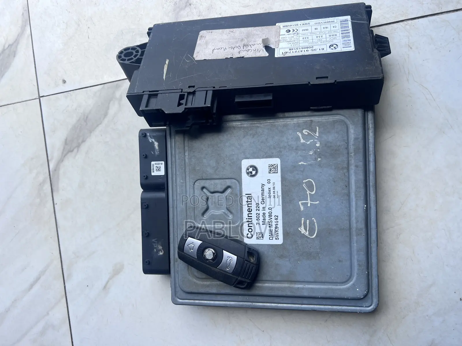 BMW Dme / Ecu Complete System With Key