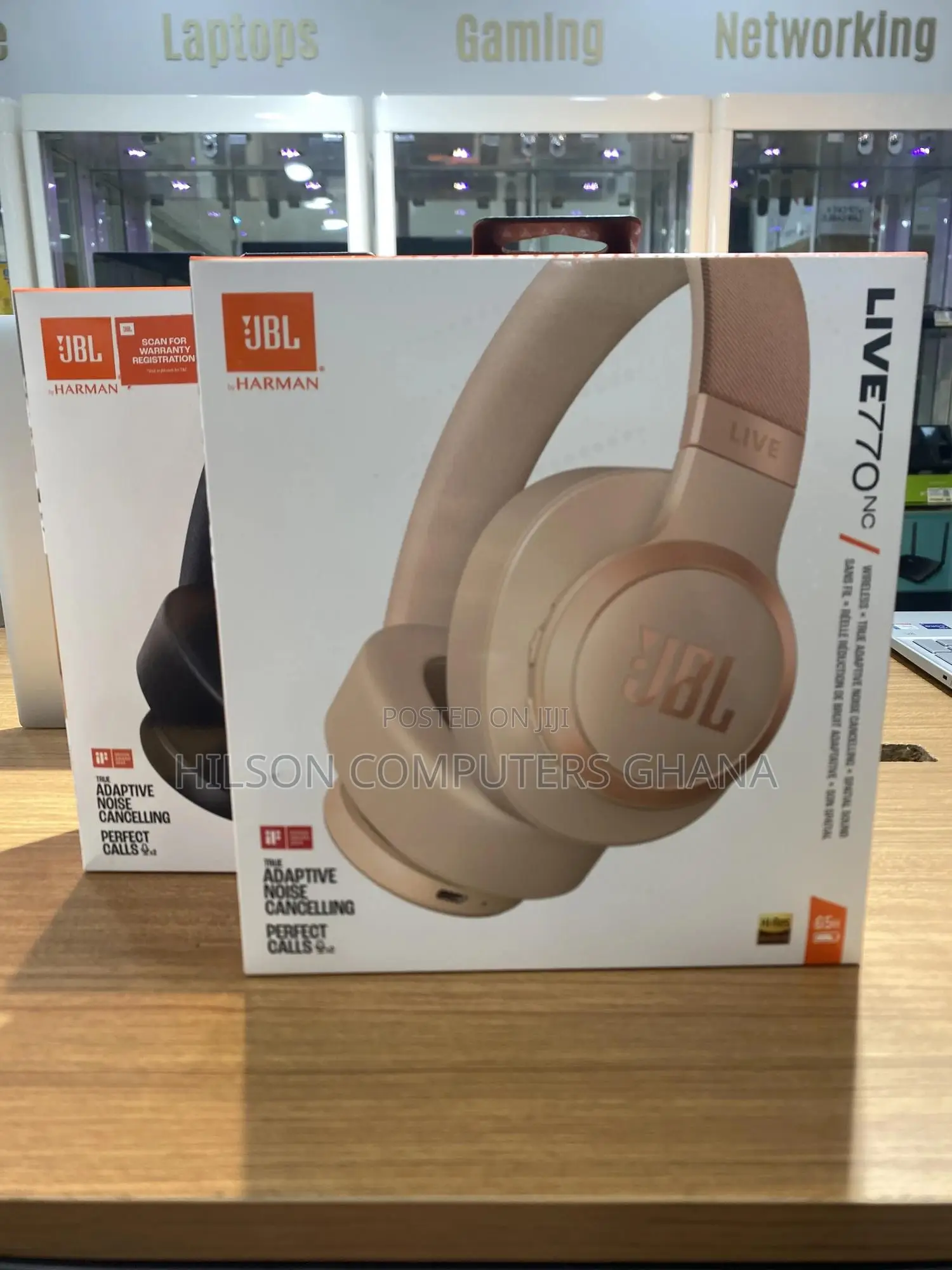 JBL Live 770nc True Adaptive Noise Cancellation Headphones