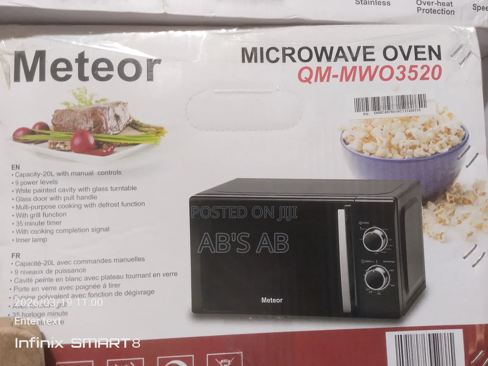 Microwave Oven 20l