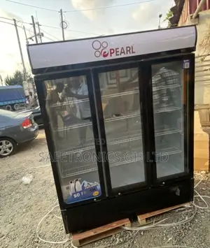 Shop Exclusive New Pearl 3 Glass Door Display PVC-150 Fridge