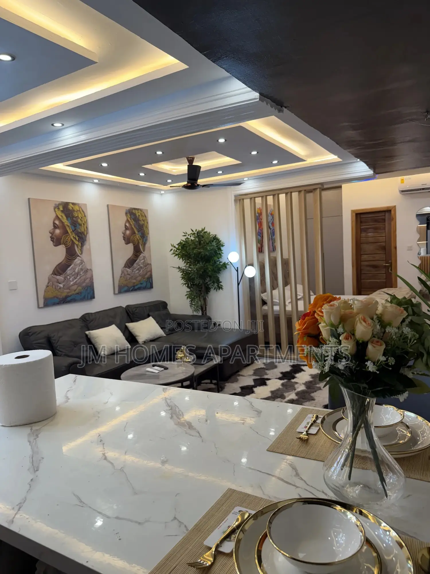 Luxury Furnished Studio For Rent | Smart Tv, Wifi, Modern