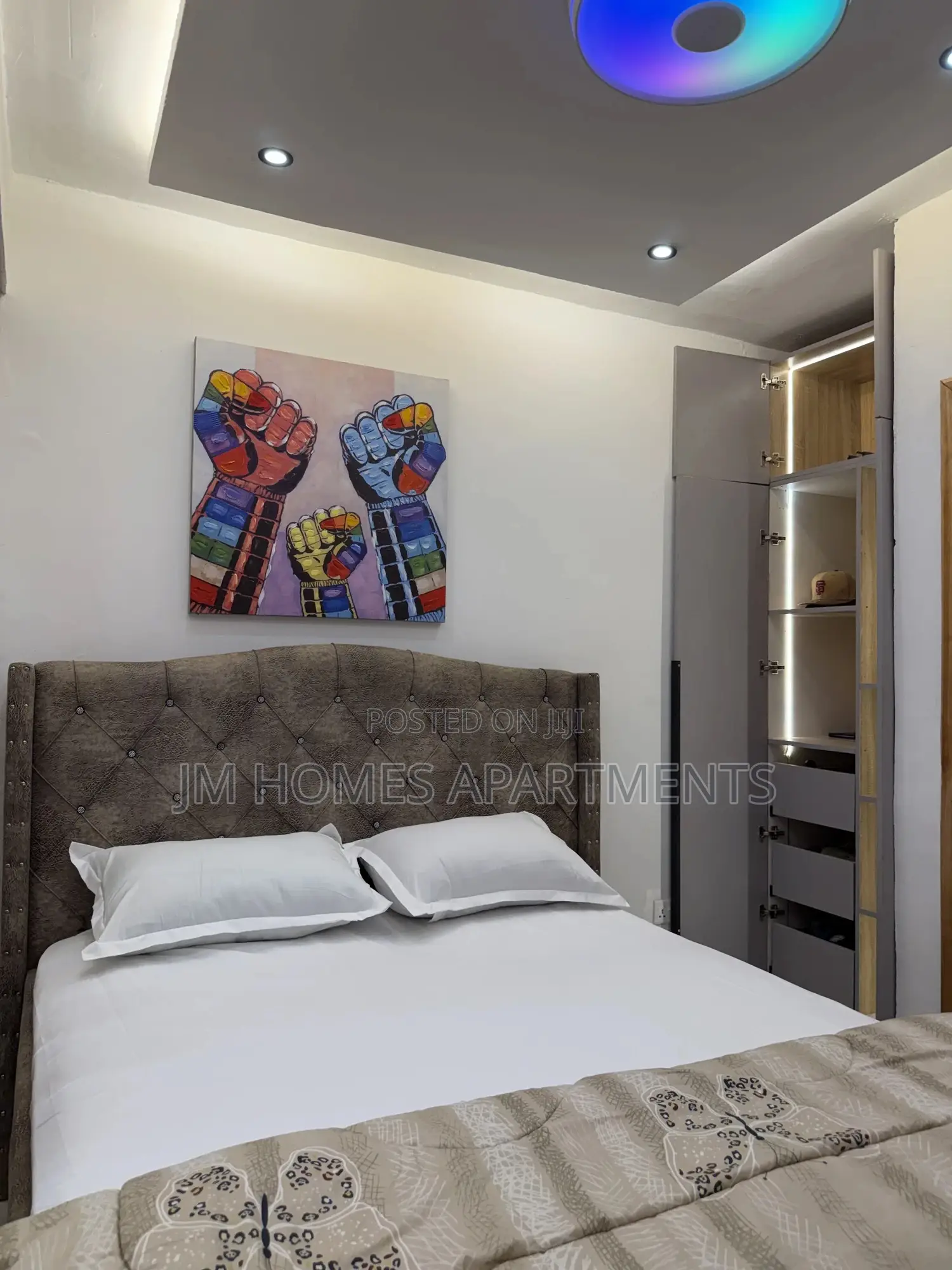 Luxury Furnished Studio For Rent | Smart Tv, Wifi, Modern