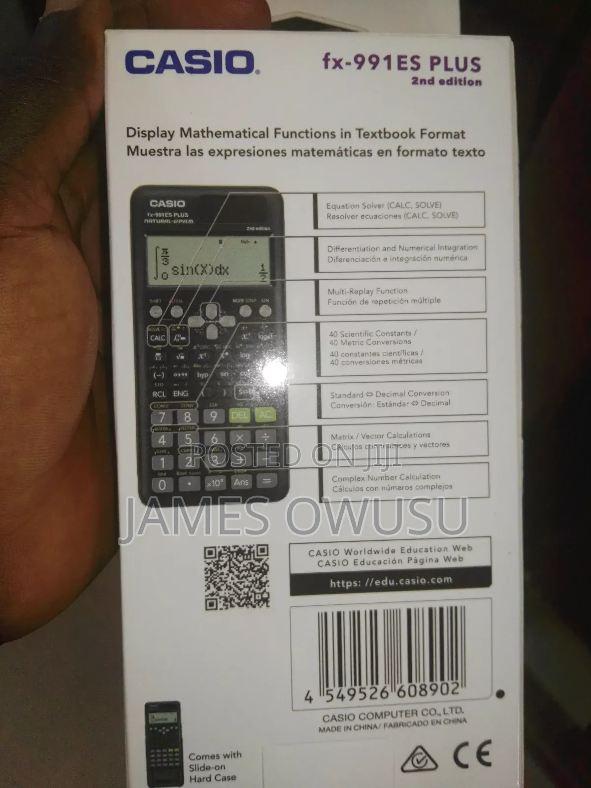 Scientific Calculator Fx 991 Es Plus