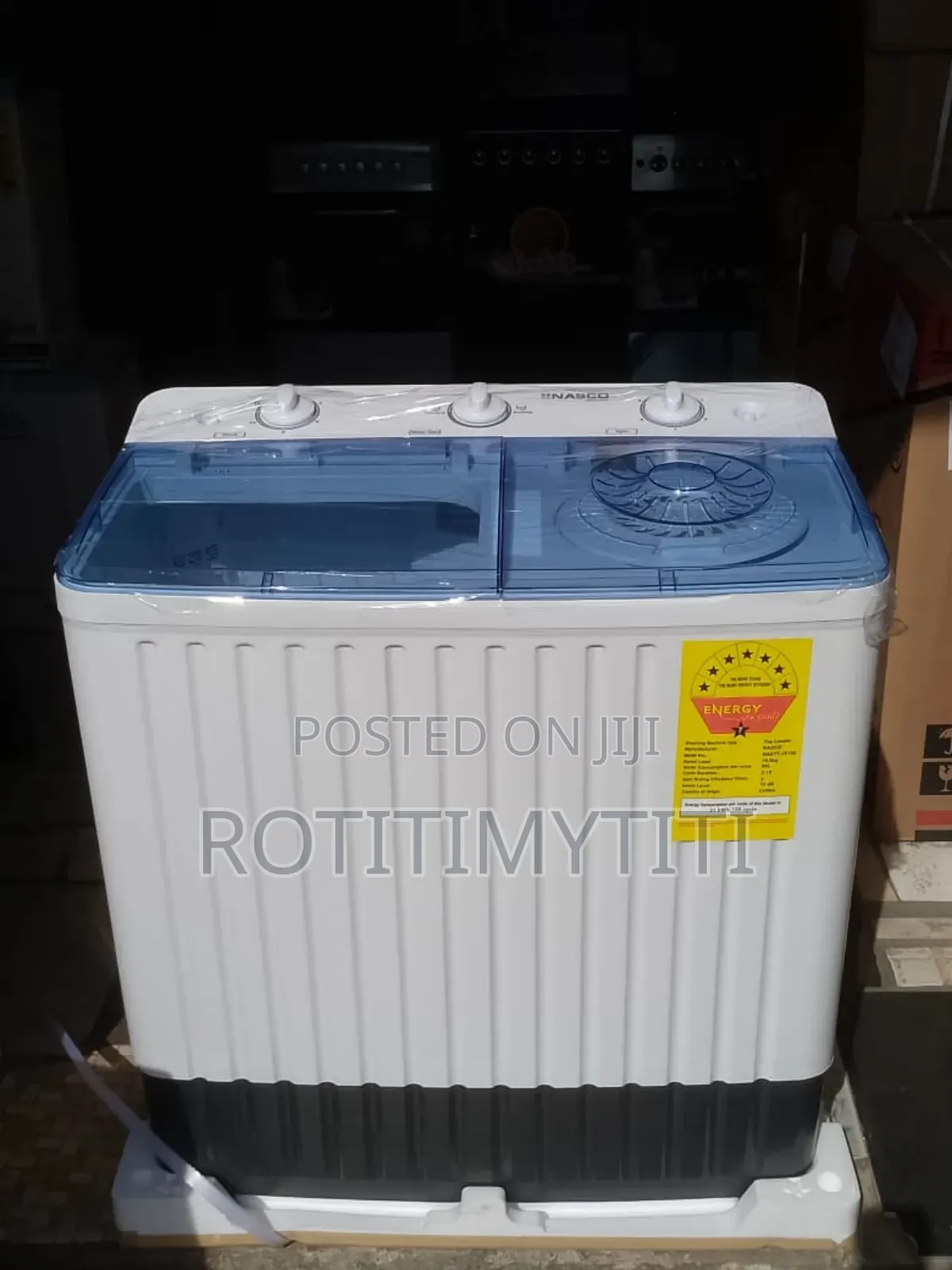 Nasco 10kg Durable Twin Tub Washer