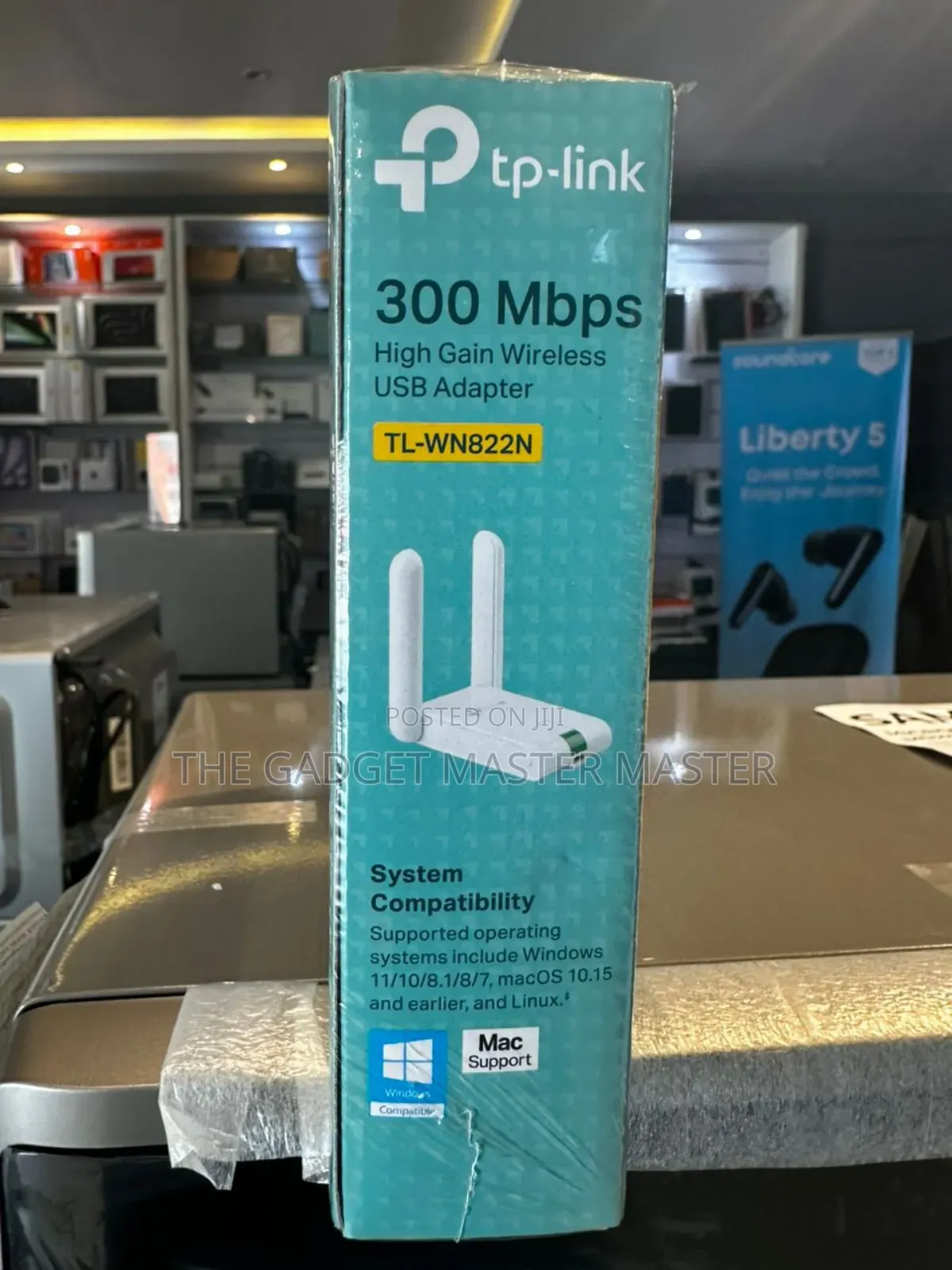Tp-Link Tl-Wn822n Wireless N300 High Gain Usb Adapter