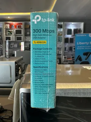 Tp-Link Tl-Wn822n Wireless N300 High Gain Usb Adapter