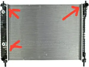 Chevrolet Captiva Radiator [Water Tanks] - Abossey Okai to All Areas.