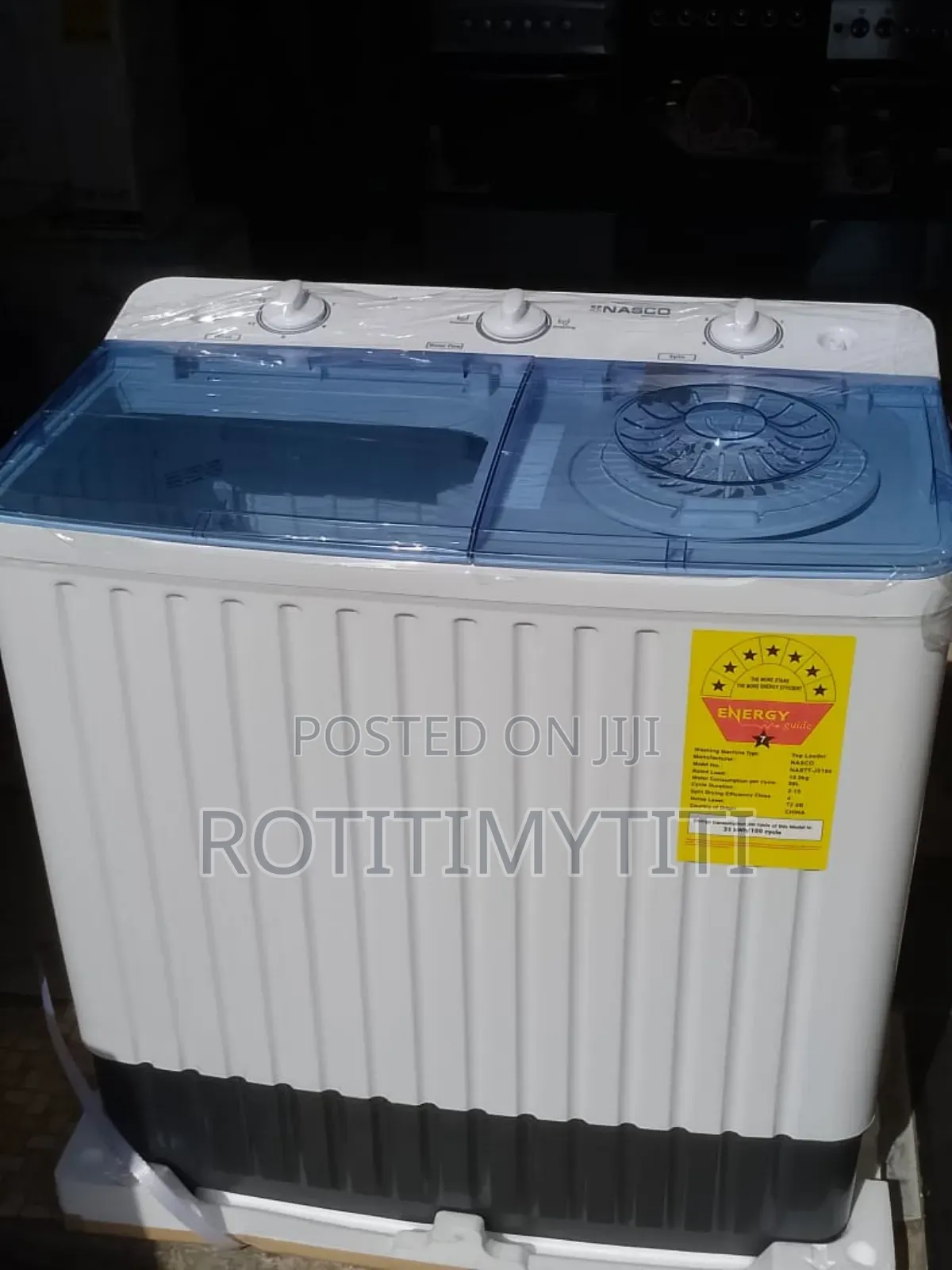Double Wash Nasco 10kg Washing Machine