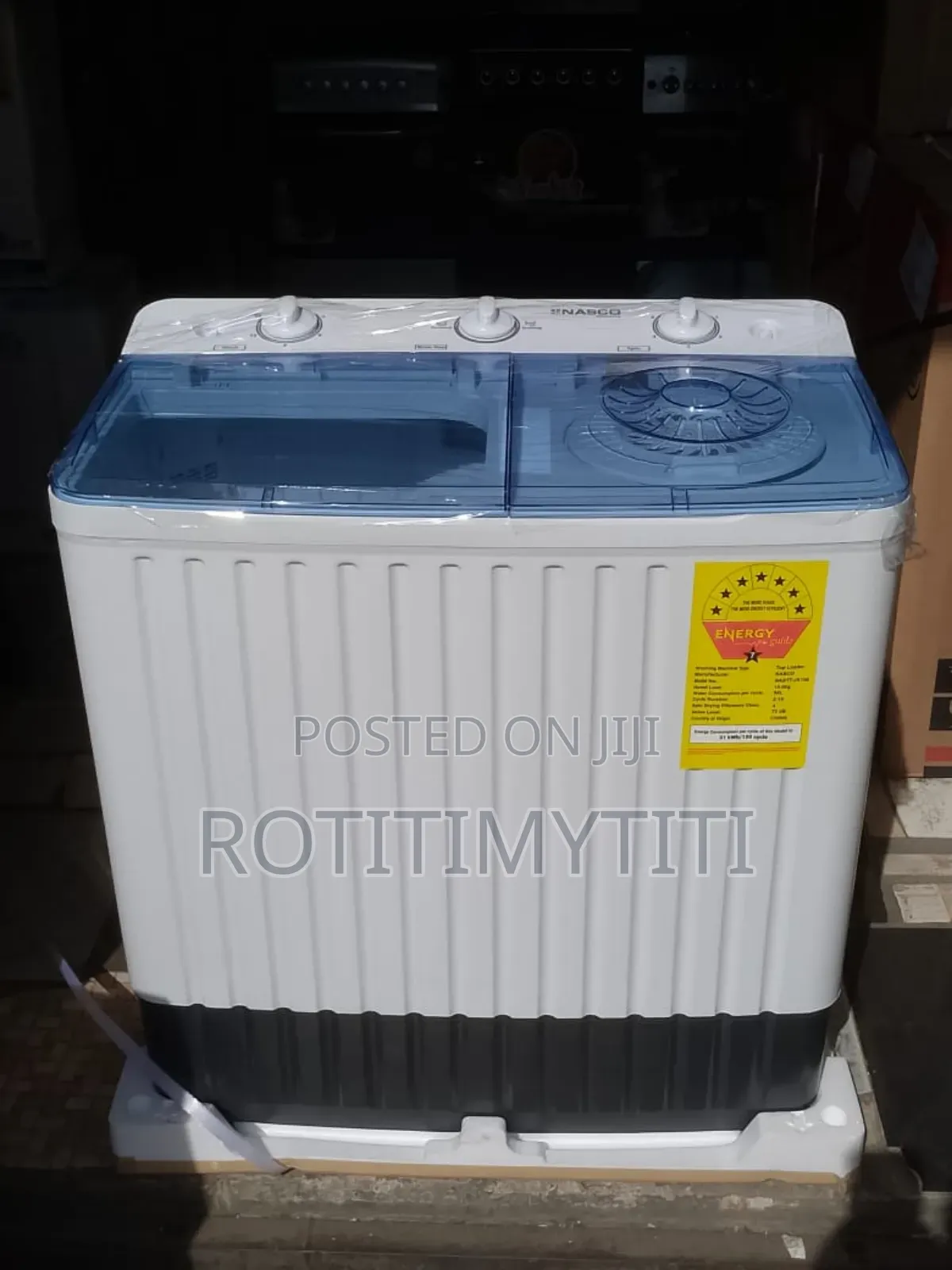 Double Wash Nasco 10kg Washing Machine