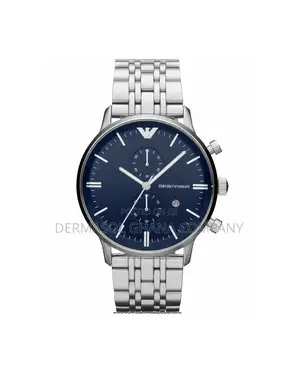 Emporio Armani Luigi Chronograph Watch Silver Ar1648