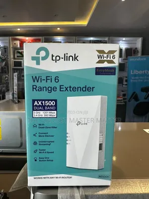 Tp-Link Re500x Ax1500 Dual Band Wifi Range Extender
