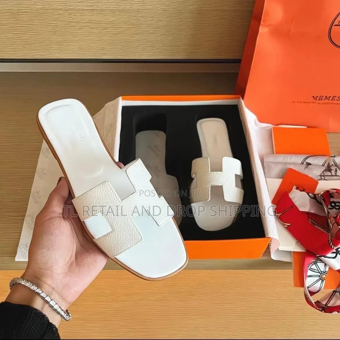 Hermes Ladies Slippers