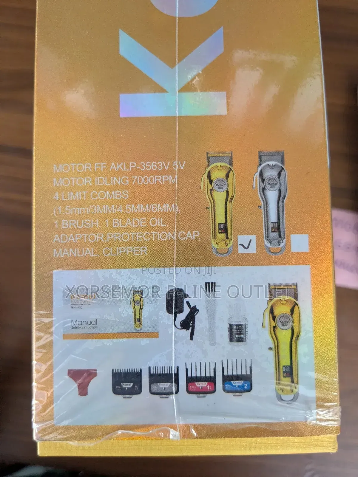 Kemei Km-1986 Rechargeable Clipper