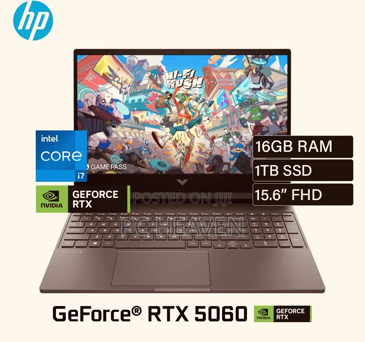 New Laptop HP Victus 15 16GB Intel Core i7 SSD 1T