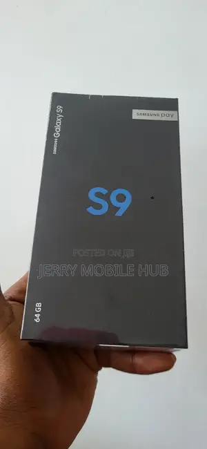 New Samsung Galaxy S9 64 GB Black