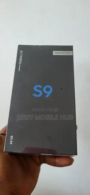 New Samsung Galaxy S9 64 GB Black