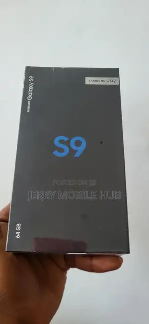 New Samsung Galaxy S9 64 GB Black