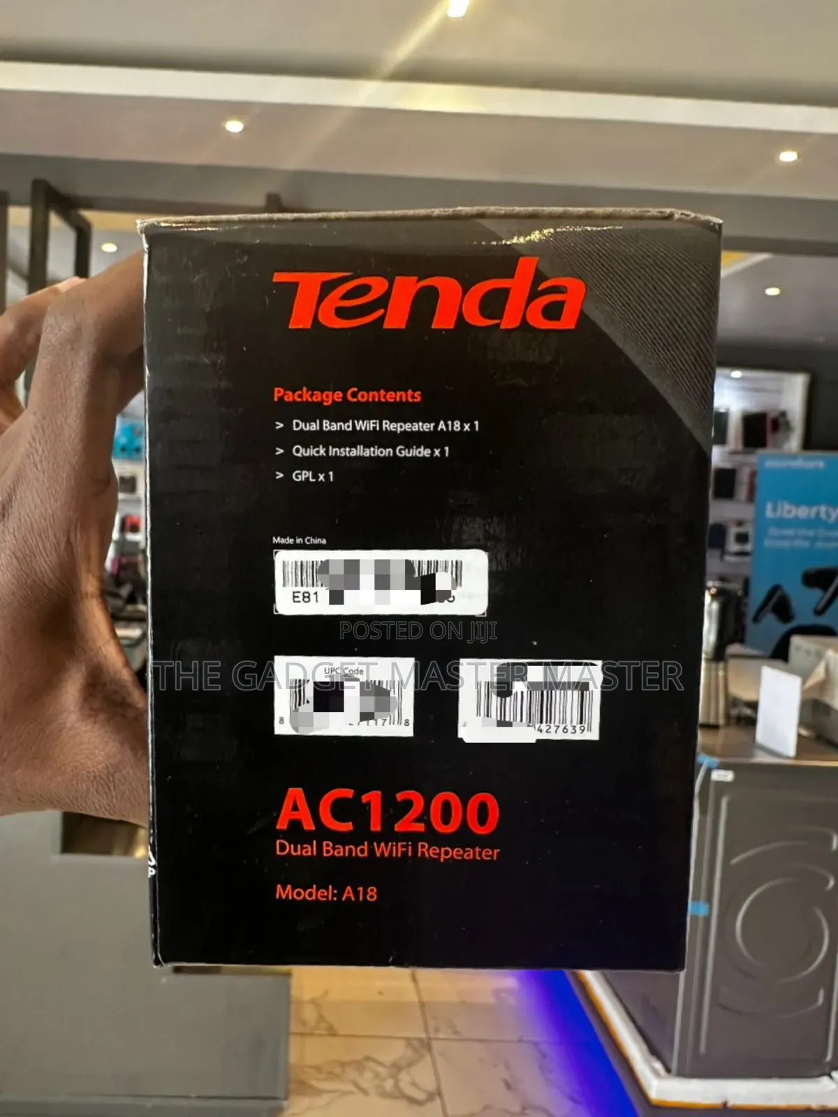 Tenda A18 Ac1200 Dual Band Wifi Repeater