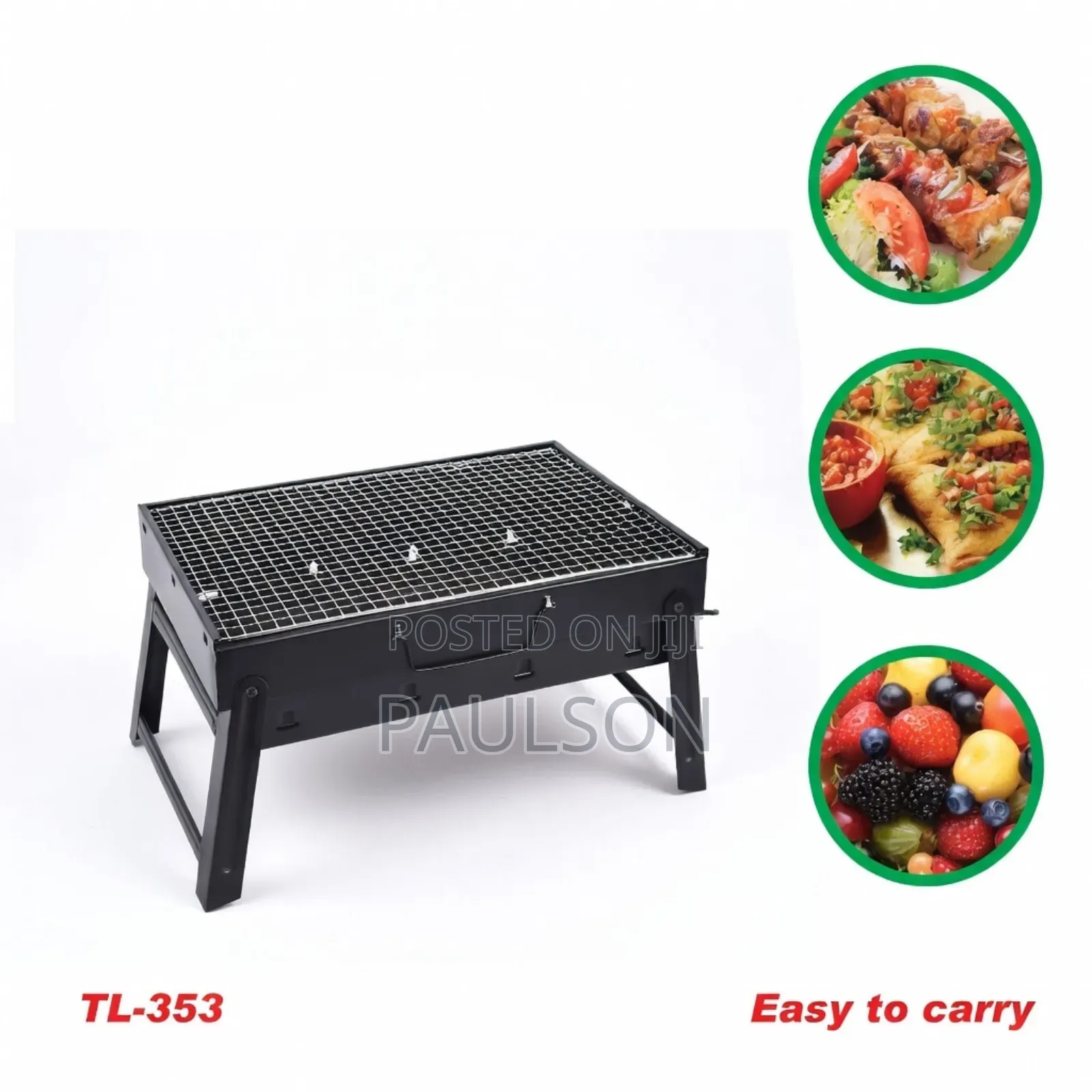 Portable Charcoal BBQ Grill