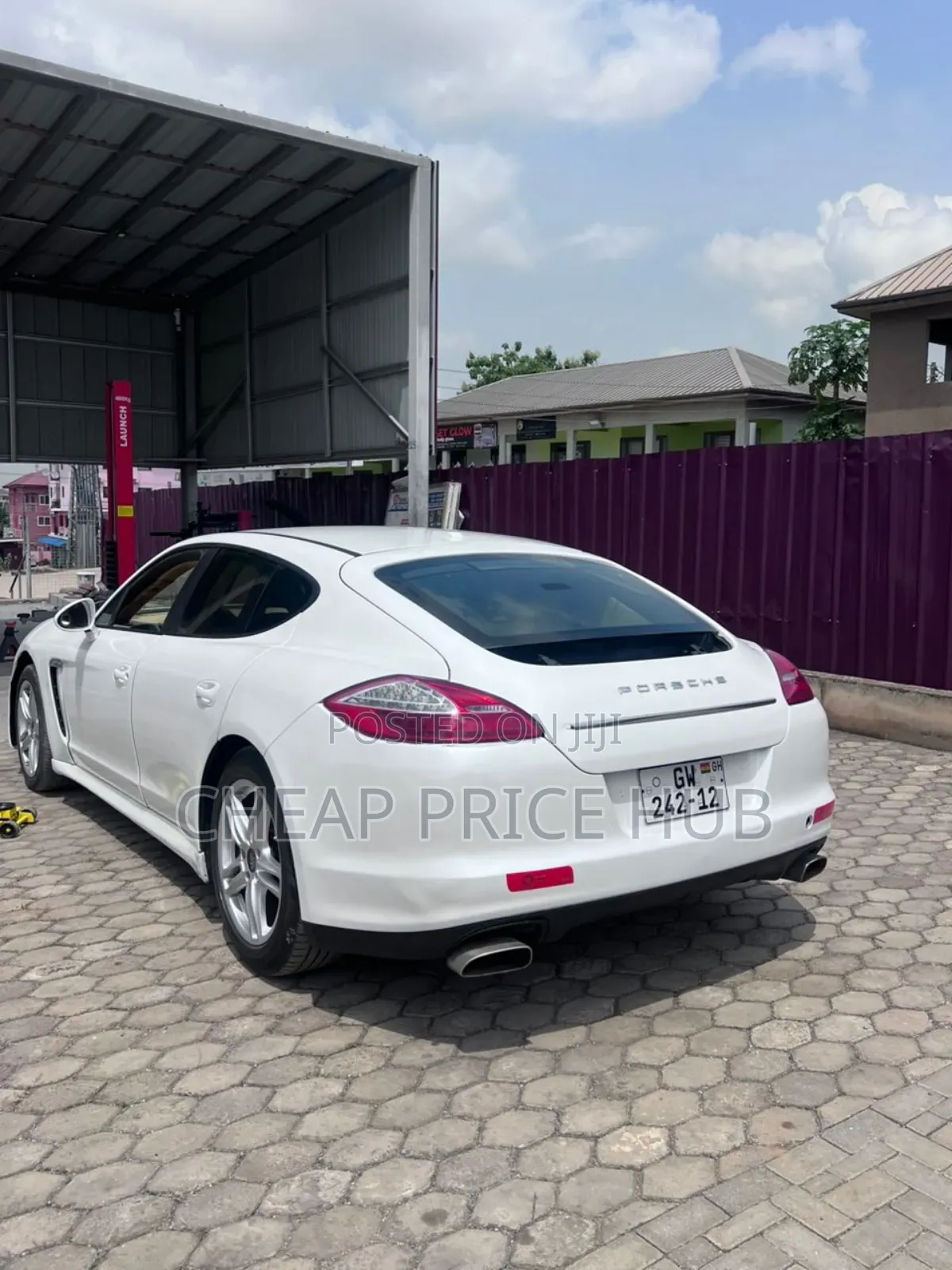 Porsche Panamera 4 2011 White