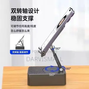 5in1 Wireless Bluetooth Speaker,Power Bank,Phone Stand,