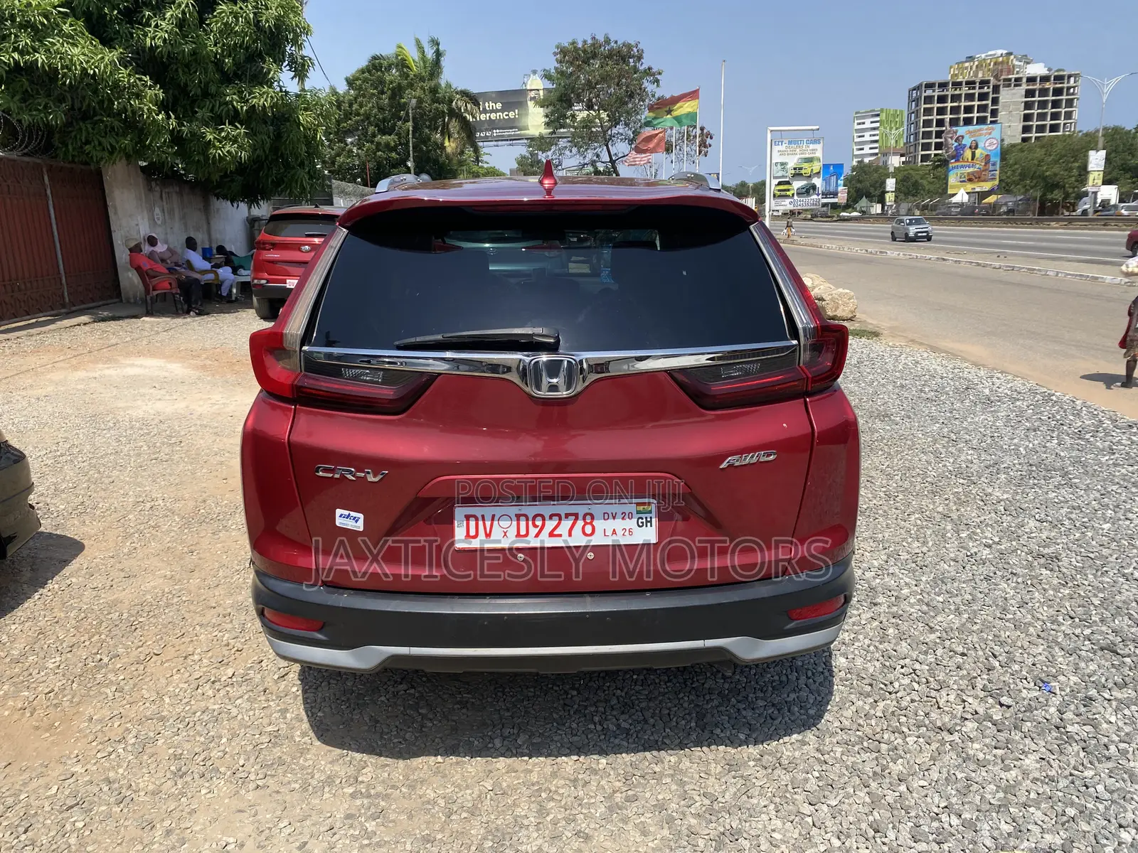 Honda CR-V EX 2021 Red