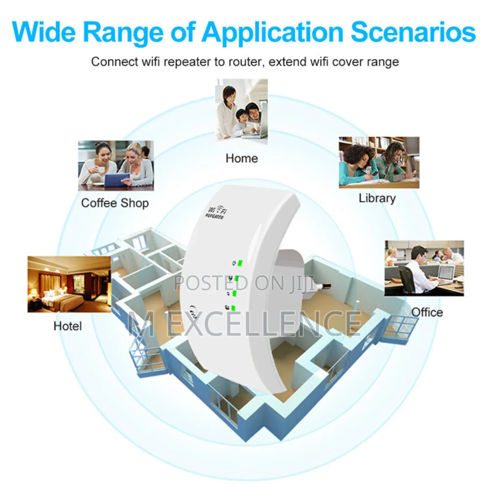 300mbs Wifi Repeater - Wireless Network Extender