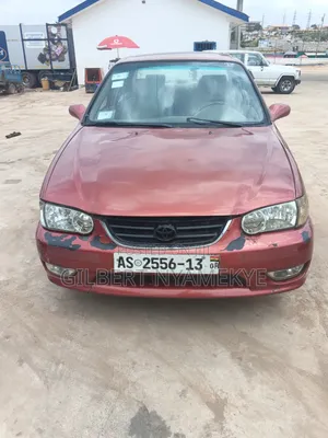 Toyota Corolla Sedan 2002 Red
