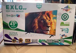43 Inch Exlg Smart Tv Ex43-2026 – Android, Ultra Hd