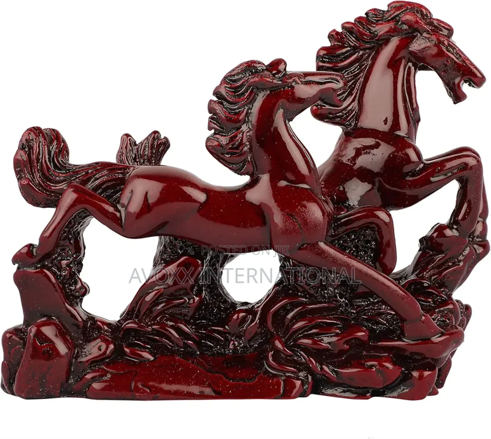 Resin Vastu Shubharambh Pair Of Horses For Prosperity,