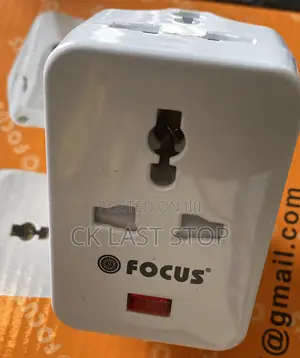 Focus Multi-plug Travel Adaptor