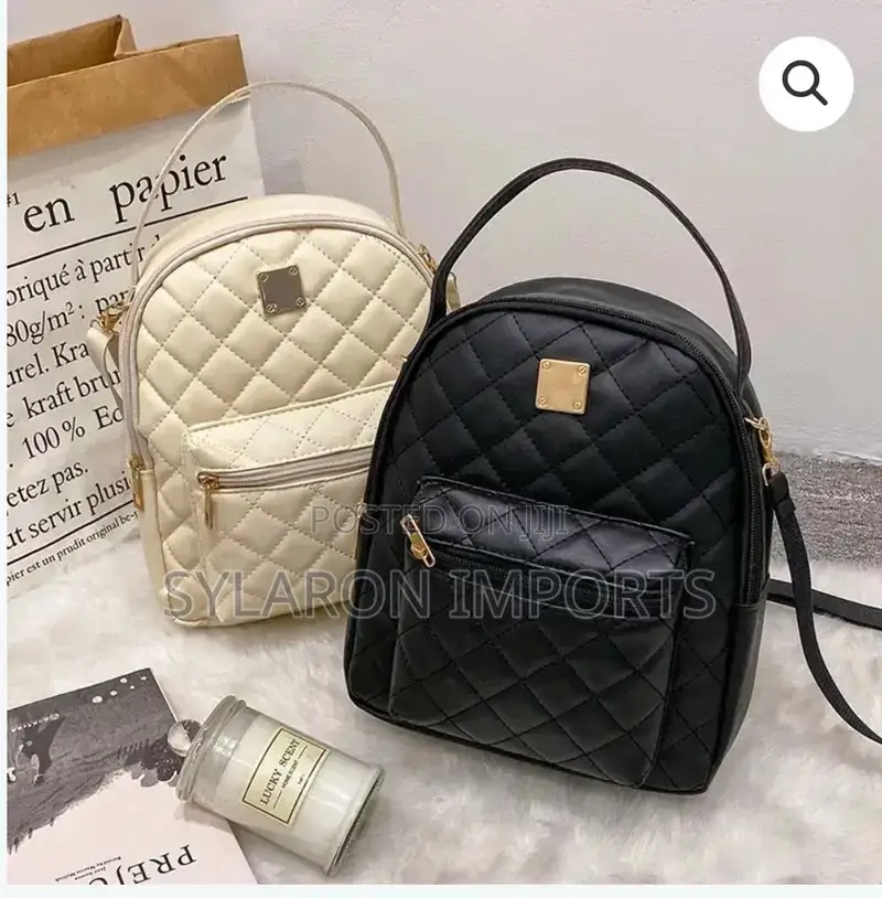 Elegant Quilted Mini Backpack