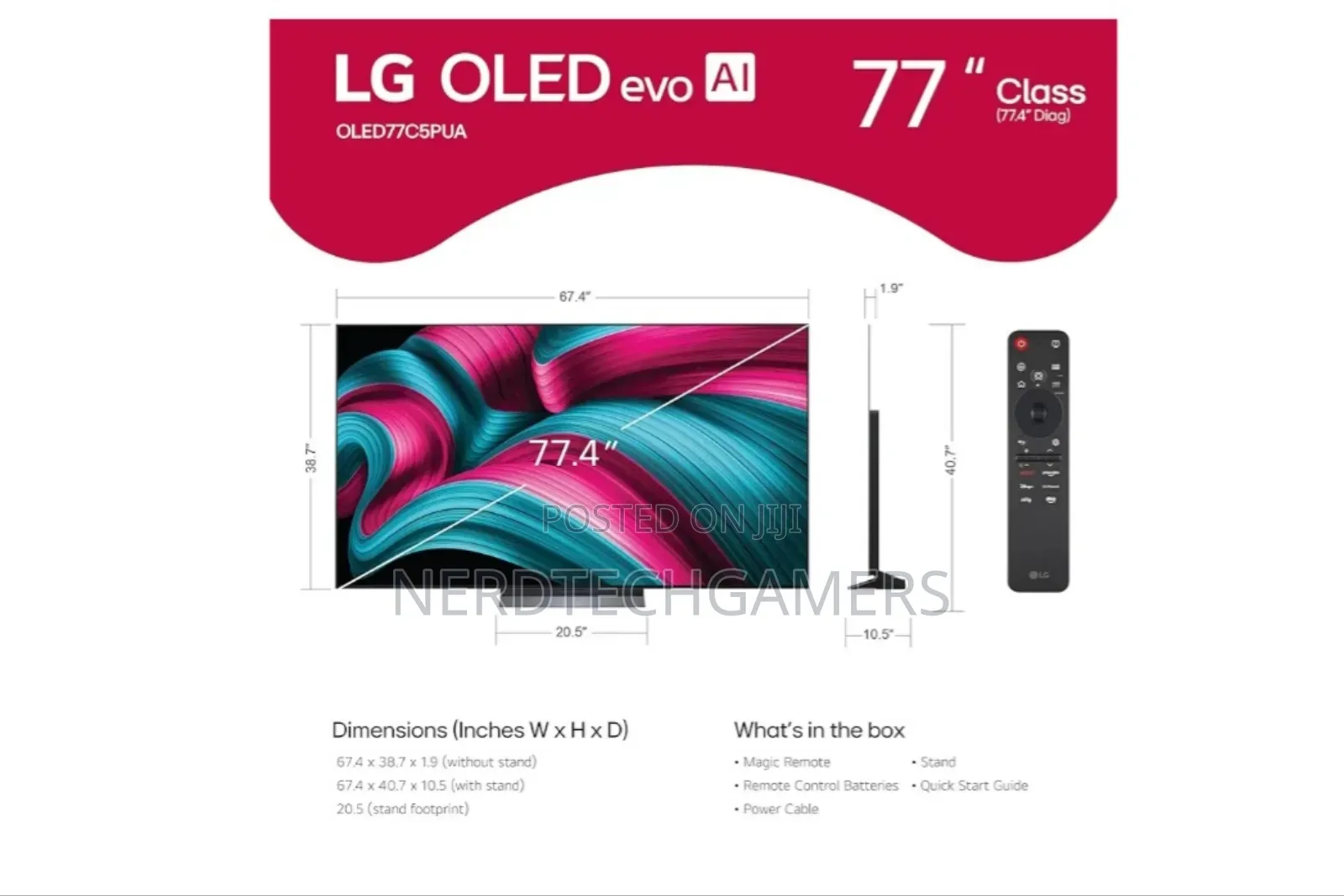 Lg C5 (77 Inches Tv) Oled Tv