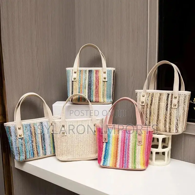 Mini Woven Tote Bag