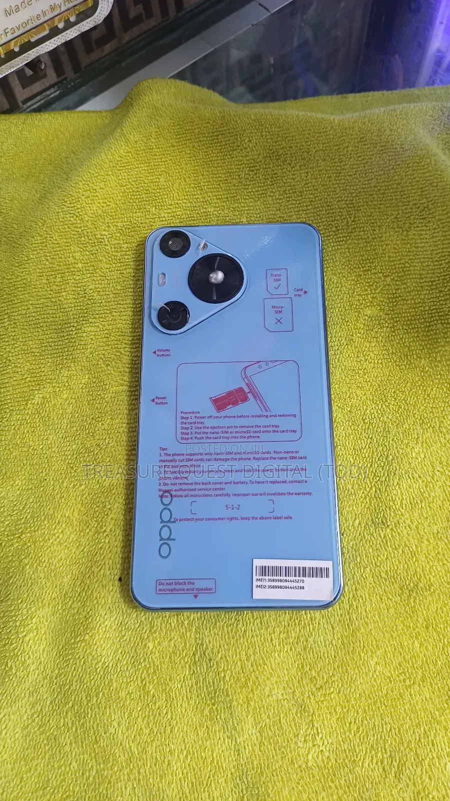 Oppo A91 128 GB Blue