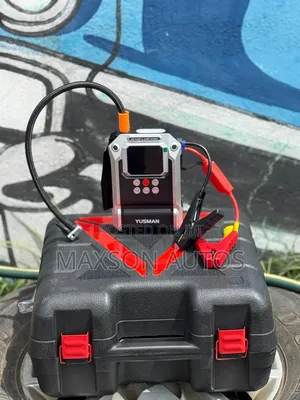 Battery Jumper and Tyre Pump
