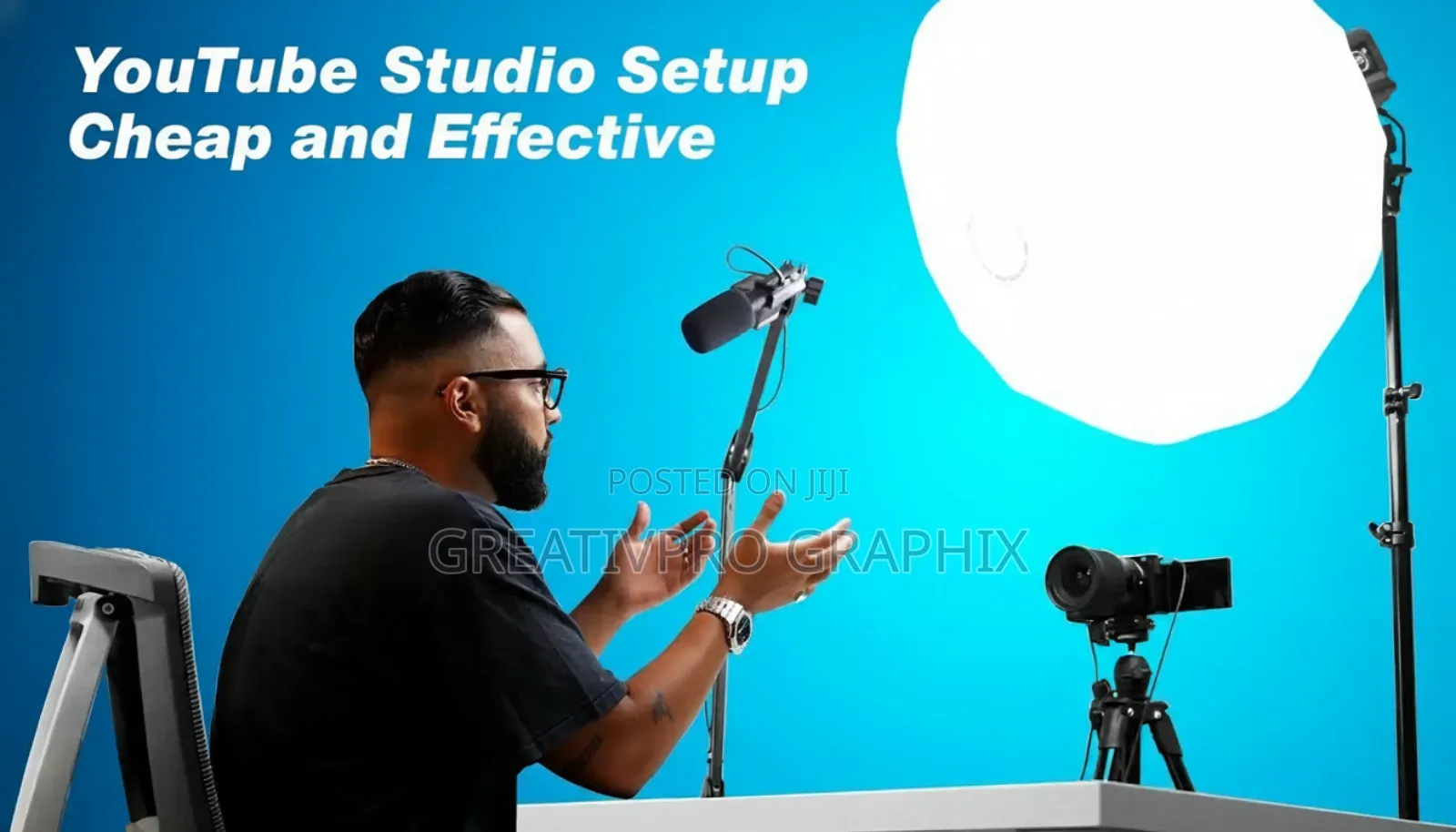 Youtube Studio Setup Cheap and Effective Course
